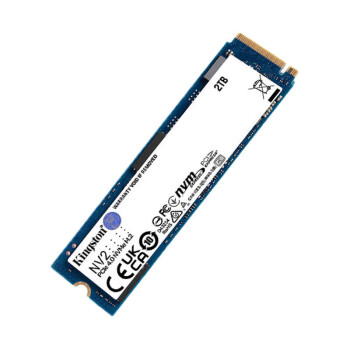 金士顿（Kingston）SSD固态硬盘 NV2系列 2TB M.2接口(NVMe协议 PCIe 4.0×4)兼容PCIe3.0 读速高达3500MB/s 