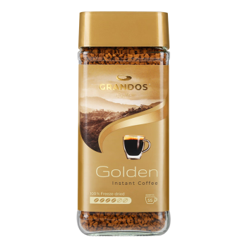 格兰特（GRANDOS）古德冻干纯黑咖啡100g 德国原装进口