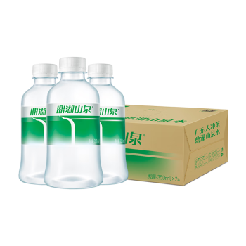 鼎湖山泉 天然饮用水350ml*24瓶 整箱装 清甜小瓶装水