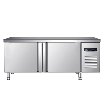 溪森厨（XISENCHU）冷藏工作台保鲜台操作台卧式冰箱平柜数显双温款150*60*80厘米XSC-LCGZT-SXSW156