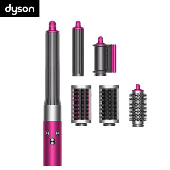戴森（DYSON）多功能美发棒 Airwrap Complete空气卷发棒 多功能合一 旗舰套装HS05 长发版  紫红镍色