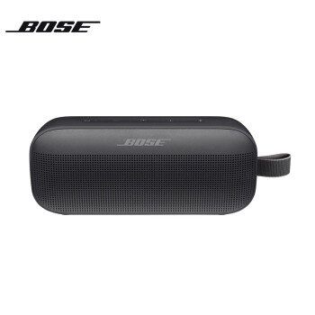 Bose SoundLink Flex 蓝牙音响-黑色 户外防水便携式露营音箱/扬声器