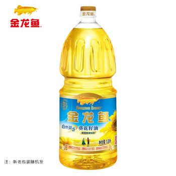 金龙鱼食用油 阳光葵花籽油1.8L  自然葵香 物理压榨