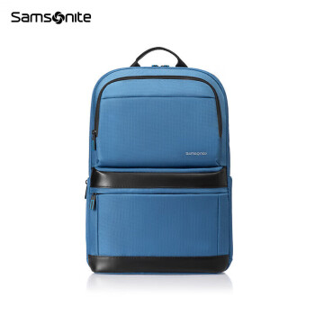 新秀丽（Samsonite）电脑包男女通用双肩包商务背包笔记本包蓝色15.6英寸36B*01017