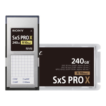 索尼（SONY）SBP-240F 专业广播级摄像机存储卡 240G SXS Pro X存储卡（PXW-Z280、X280、X160、F55/F5等）