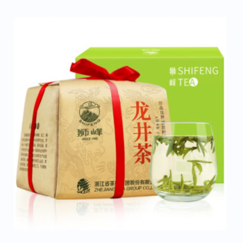 狮峰牌 2023年新茶 明前特级头采龙井茶叶 绿茶散装春茶 纸包装200g