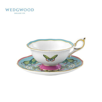 WEDGWOOD威基伍德 漫游美境杯碟套组 动物王国 140ml欧式骨瓷下午茶咖啡具