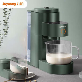 九阳（Joyoung）豆浆机 家用多功能破壁免滤大容量 智能预约热烘除菌不用手洗系列 DJ15E-K2350复古绿