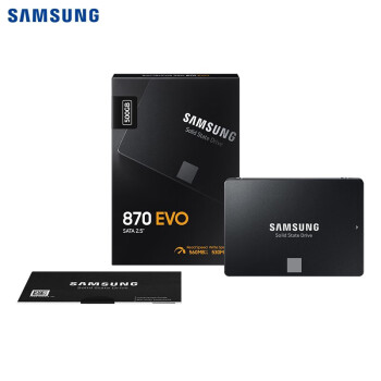 三星（SAMSUNG）500GB SSD固态硬盘 SATA3.0接口 性能升级款SATA 870 EVO（MZ-77E500B）