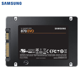 三星 SSD固态硬盘 870 EVO SATA3 2.5英寸 主力款 250G~256G