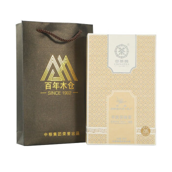中茶 百年木仓 安化黑茶 2016年 K3-7茯砖茶960g 茶叶礼盒