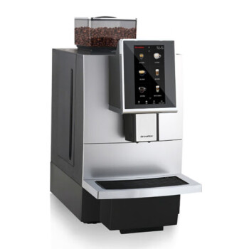 咖博士（Dr.coffee）商用全自动自动清洁咖啡机大屏触控一键磨豆奶咖机 F12-BIGPLUS 银色