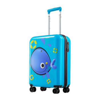 银座高颜值儿童行李箱拉杆箱 学生旅行箱A-6732L 20英寸蓝色
