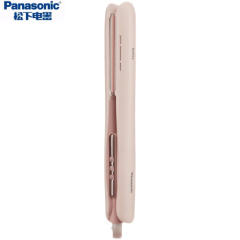 松下（Panasonic）直发器EH-HV31-P家用智能控温卷直两用负离子卷发棒烫发棒奶油棒多功能美发器 粉色