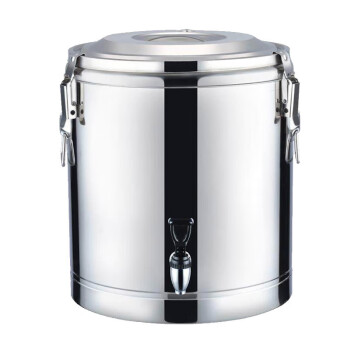加昕不锈钢食堂保温桶商用大容量豆浆奶茶桶 90L带龙头