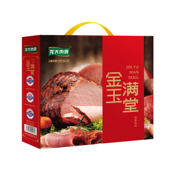 龙大肉食 金玉满堂肉食尚品礼盒 节日装1860克