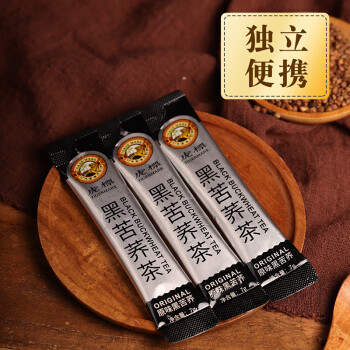 虎标中国香港品牌 养生茶 四川大凉山黑苦荞茶84g/盒装