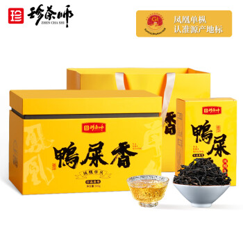 珍茶师乌龙茶凤凰单枞鸭屎香特级500g 礼盒装潮州单丛茶叶送礼