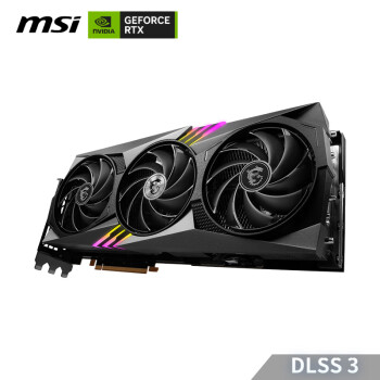 微星（MSI）魔龙 GeForce RTX 4080 GAMING X TRIO 16G 电竞游戏设计智能学习电脑独立显卡