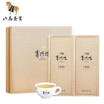 八马 赛珍珠1000 浓香型 安溪铁观音 特级茶叶 盒装 150克