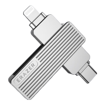 联想（Lenovo）异能者 256GB Type-C Lightning双接口 USB3.2苹果手机U盘 F520 一键备份安卓苹果通用优盘