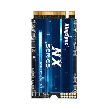 金胜维（KingSpec）512GB SSD固态硬盘NVMe 精选TLC颗粒 2242 M.2接口 PCIe3.0 读速3400MB/s AI PC存储配件