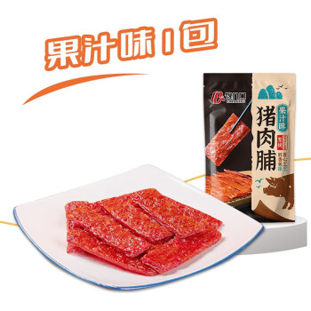 馋几口 102g 果汁味猪肉脯 （计价单位：包）