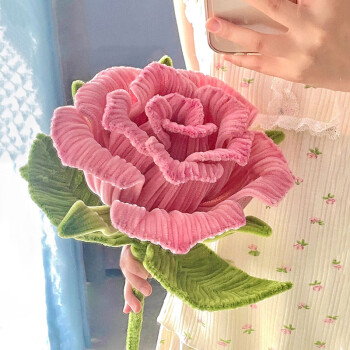京东鲜花 diy巨型扭扭棒手工玫瑰花束材料包创意礼物61六一儿童节送女友