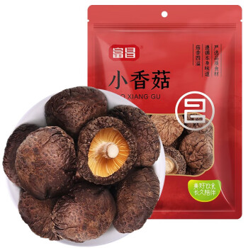 富昌 山珍蘑菇煲汤材料火锅食材 小香菇200g/袋 2袋起售 BS04
