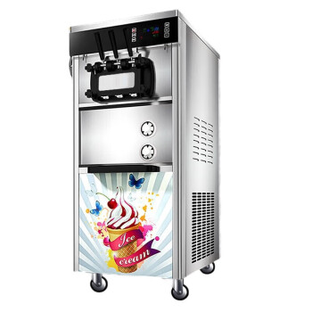 圣托冰淇淋机商用 立式全自动软冰激凌机 台式甜筒雪糕机 AM30LS