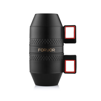 FORUOR Your foresight our pursuit金银物语双耳研磨手冲230ml咖啡杯FU-GM167