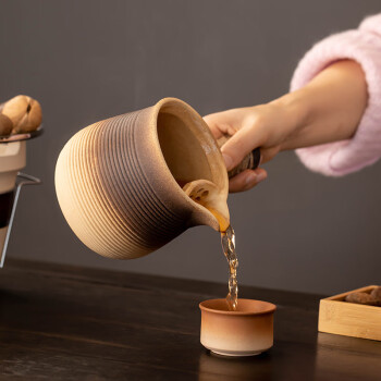 瓷友茗围炉煮茶烤奶罐罐茶煮茶器家用室内奶茶陶瓷茶壶单壶