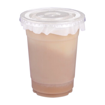小月丫12盎司一次性塑料咖啡杯pet奶茶杯子塑料打包杯ins冷饮品杯子