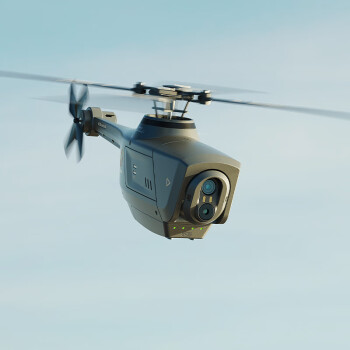 中科晶锐NOVAIUM+智蜂一号超微型智能直升机+配备可见光/红外双光摄像头