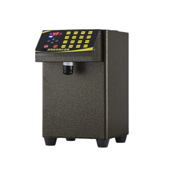 苏勒全自动果糖机定量机16格超精准台湾果糖定量机奶茶店专用设备   RC-16金色款 