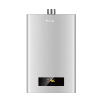 海尔（Haier）JSQ30-16J(12T) 燃气热水器 家用天燃气 恒温智能变升 强排式即热