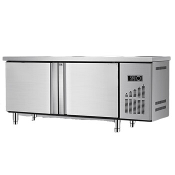 TYXKJ冷冻工作台商用冰箱操作台冰柜厨房双温冷冻柜不锈钢保鲜柜平冷柜   常规冷冻柜180x80x80cm