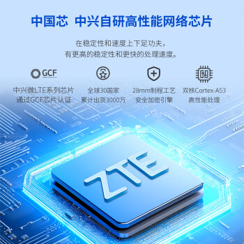 中兴（ZTE）随身wifi免插卡MF935移动wifi无线网卡便携式热点4g路由器无限笔记本电脑通用流量5G2024款