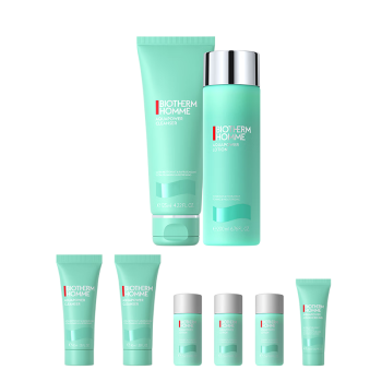 碧欧泉（BIOTHERM）男士水动力2件护肤套装(洗面奶+爽肤水)清洁净油保湿 生日礼物