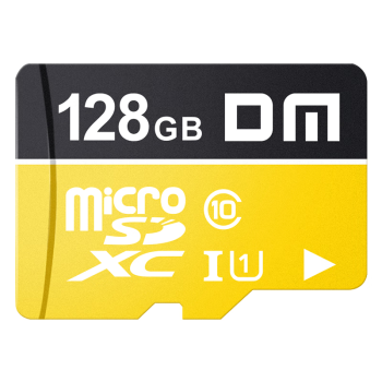 DM大迈 128GB TF（MicroSD）存储卡 黄卡 C10 手机行车记录仪监控摄像头专用高速内存卡