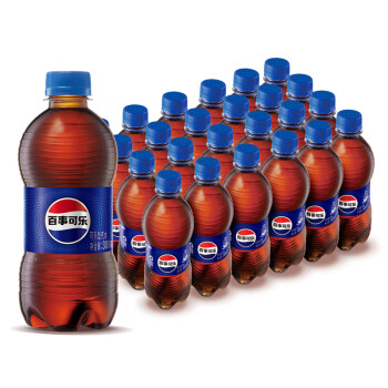 百事可乐 Pepsi 汽水 碳酸饮料整箱 300ml*24瓶  百事出品