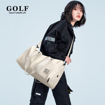 高尔夫（GOLF）旅行包男女士手提运动健身包大容量行李袋出差旅游干湿分离斜挎包