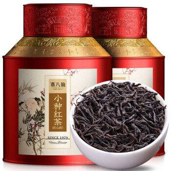 赛八仙茶叶红茶 小种红茶2024新茶特级浓香型耐泡养胃红茶叶礼盒装300g