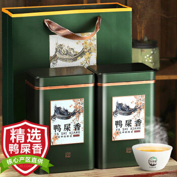 山里货（shanlihuo）乌龙茶绿罐凤凰单枞鸭屎香一级450g轻火罐装地道单丛