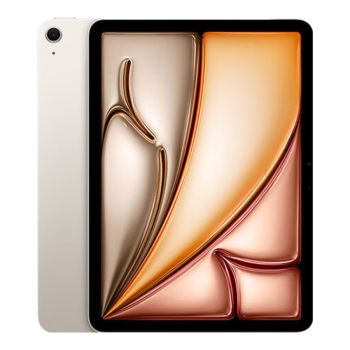 Apple/苹果 iPad Air 11英寸 M2芯片 2024年新款平板电脑(Air6/512G WLAN版/MUWN3CH/A)星光色