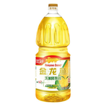 金龙鱼 食用油 非转基因 压榨玉米油1.8L