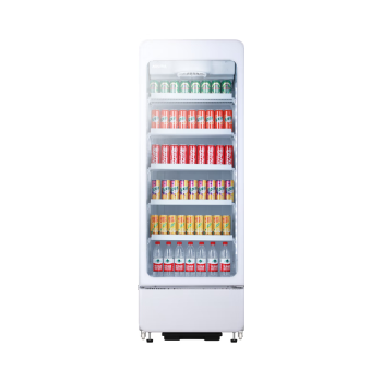 澳柯玛（AUCMA）400L风冷无霜展示柜 商用单门立式冷藏柜 便利店饮料柜保鲜柜 超市冰箱冷柜 SC-400CAE