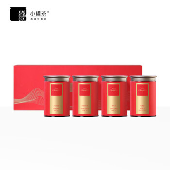 小罐茶 山河礼颂·钟爱系列 特级乌龙茶大红袍茶4款茶拼装茶叶礼盒180g