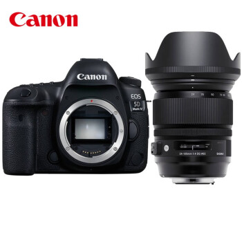 佳能（Canon）EOS 5D Mark IV 5D4 单反相机 全画幅 （适马 Art 24-105mm F4 DG OS HSM 标准变焦镜头）套装