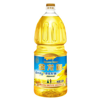 金龙鱼食用油1.8L 阳光葵花籽油原料欧洲进口 自然葵香 物理压榨